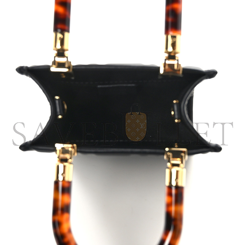 FENDI FF ZUCCA LEATHER MINI SUNSHINE SHOPPER TOTE CROSSBODY BAG (17*13*5cm)